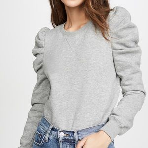 Rebecca Minkoff Janine Sweatshirt Grey size S NWOT